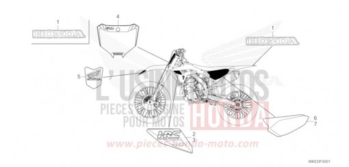 MARK (2) CRF450RP de 2023